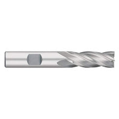Titan USA - Square End Mills; Mill Diameter (Inch): 13/16 ; Mill Diameter (Decimal Inch): 0.8125 ; Number of Flutes: 4 ; Length of Cut (Inch): 1-7/8 ; Length of Cut (Decimal Inch): 1.8750 ; Material: Cobalt - Exact Tool & Supply