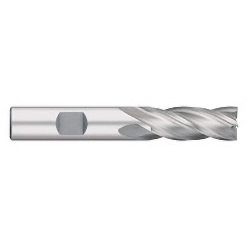 Titan USA - Square End Mills; Mill Diameter (Inch): 1-1/4 ; Mill Diameter (Decimal Inch): 1.2500 ; Number of Flutes: 6 ; Length of Cut (Inch): 2 ; Length of Cut (Decimal Inch): 2.0000 ; Material: Cobalt - Exact Tool & Supply