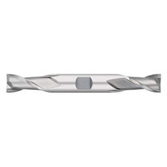 Titan USA - Square End Mills; Mill Diameter (Inch): 9/16 ; Mill Diameter (Decimal Inch): 0.5625 ; Number of Flutes: 2 ; Length of Cut (Inch): 1-1/8 ; Length of Cut (Decimal Inch): 1.1250 ; Material: Cobalt - Exact Tool & Supply