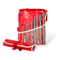 Titan USA - Solid Pilot Counterbore Sets; Fastener Type Compatibility: Cap Screw ; Minimum Fastener Size Compatibility (Wire): #4 ; Maximum Fastener Size Compatibility (Inch): 1/2 ; Standard or Oversize Pilot: Oversize ; Shank Diameter (Inch): 3/32, 3/16 - Exact Tool & Supply