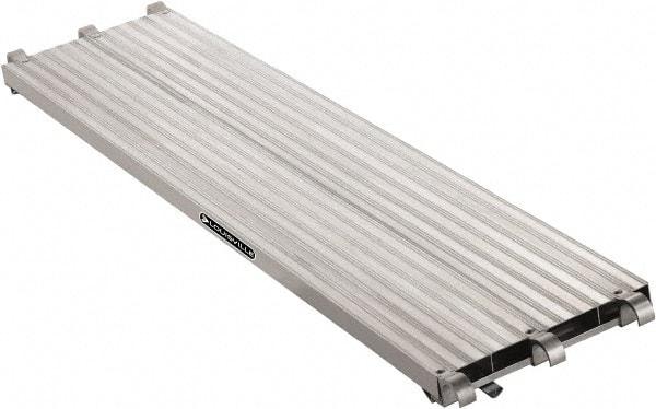 Louisville - 10' Long x 18-3/4" Wide Plank - 50 Lb Load Limit, 2" Deep - Exact Tool & Supply