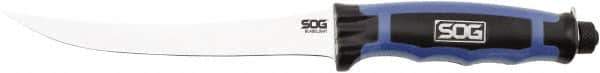 SOG Specialty Knives - 6" Long Blade, 8Cr13MoV Stainless Steel, Fine Edge, Illuminated Fixed Blade - 10.7" OAL, Glass-Reinforced Nylon Handle, Includes Glass-Reinforced Nylon Sheath - Exact Tool & Supply