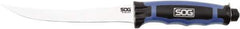 SOG Specialty Knives - 6" Long Blade, 8Cr13MoV Stainless Steel, Fine Edge, Illuminated Fixed Blade - 10.7" OAL, Glass-Reinforced Nylon Handle, Includes Glass-Reinforced Nylon Sheath - Exact Tool & Supply