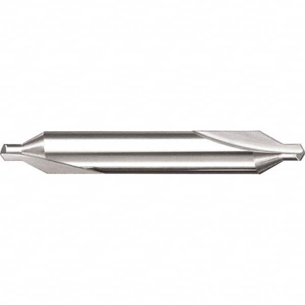 SGS - Metric Plain Cut 60° Incl Angle Solid Carbide Combo Drill & Countersink - Exact Tool & Supply