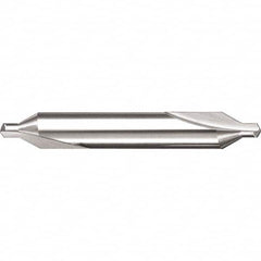 SGS - Metric Plain Cut 60° Incl Angle Solid Carbide Combo Drill & Countersink - Exact Tool & Supply