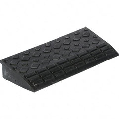 Vestil - 9.68" Long x 23-5/8" Wide, Rubber Rubber Ramp - 4,000 Lb Load Limit - Exact Tool & Supply