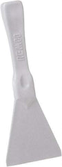 Remco - Stiff Polypropylene/Semi-Ferrous Additive Straight Scraper - 3" Blade Width - Exact Tool & Supply