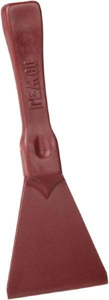 Remco - Stiff Polypropylene/Semi-Ferrous Additive Straight Scraper - 3" Blade Width - Exact Tool & Supply