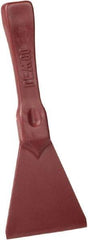 Remco - Stiff Polypropylene/Semi-Ferrous Additive Straight Scraper - 3" Blade Width - Exact Tool & Supply