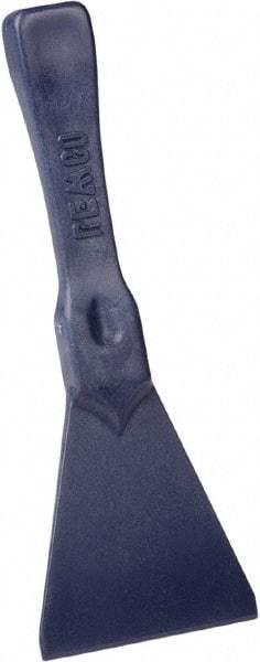 Remco - Stiff Polypropylene/Semi-Ferrous Additive Straight Scraper - 3" Blade Width - Exact Tool & Supply