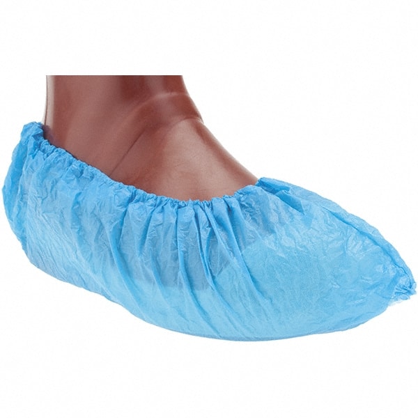 Value Collection - Pack of 300 Size XL Polyethylene Non-Skid Shoe Covers - Exact Tool & Supply