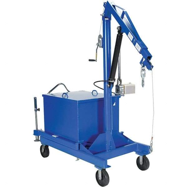Vestil - 2,000 Lb Load Capacity, Cantilever Hoists Crane - Exact Tool & Supply