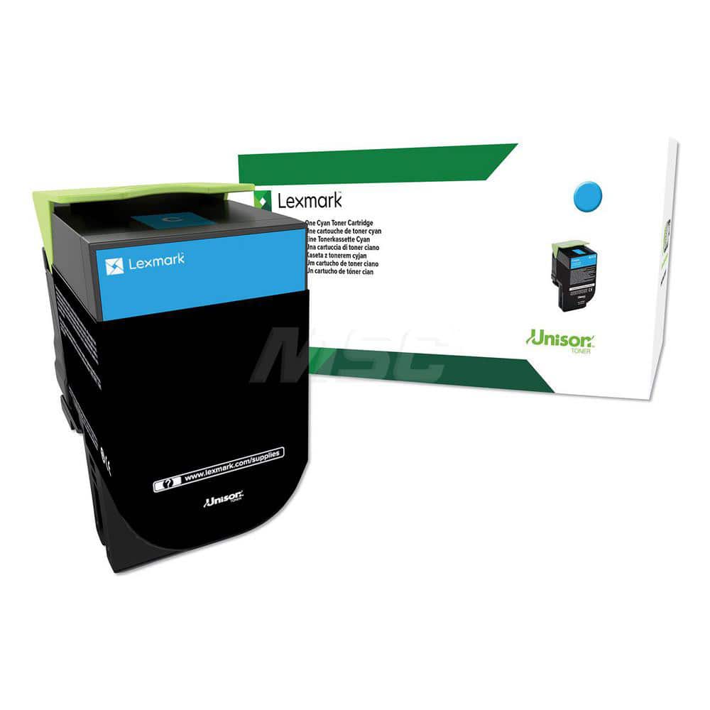 Lexmark - Office Machine Supplies & Accessories; Office Machine/Equipment Accessory Type: Toner Cartridge ; For Use With: Lexmark CX510de; CX410de; CX410e; CX510dhe; CX510dthe; CX410dte; CX310dn; CX310n ; Color: Cyan - Exact Tool & Supply