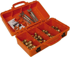 SharkBite - 26 Piece Contractor Kit - 1/4 to 1" Capacity - Exact Tool & Supply