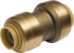 SharkBite - Brass & Chrome Pipe Fittings Type: Reducing Coupling Fitting Size: 1 x 3/4 - Exact Tool & Supply