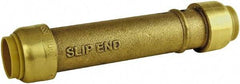 SharkBite - Brass & Chrome Pipe Fittings Type: Coupling Fitting Size: 1 x 1 - Exact Tool & Supply