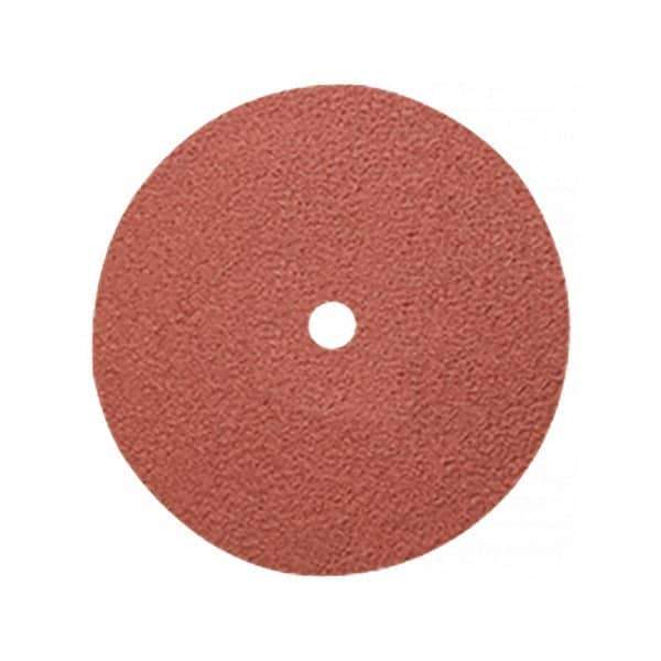 3M - 5" Diam 7/8" Hole 36 Grit Fiber Disc - Very Coarse Grade, Ceramic, 12,000 Max RPM, Series 983C - Exact Tool & Supply