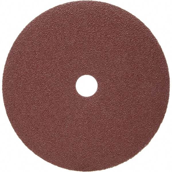 3M - 7" Diam 7/8" Hole 50 Grit Fiber Disc - Coarse Grade, Ceramic, 8,600 Max RPM, Series 988C - Exact Tool & Supply
