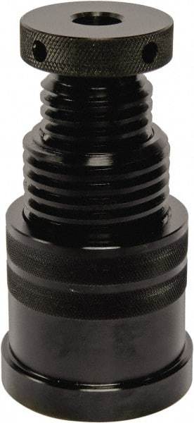 Gibraltar - 2-3/4" Base Diam, 3 to 6-1/2" Height Range, Support Screw Jack - 40,000 Lb Min Capacity - Exact Tool & Supply