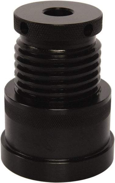 Gibraltar - 2-3/4" Base Diam, 2-1/8 to 3-1/8" Height Range, Support Screw Jack - 40,000 Lb Min Capacity - Exact Tool & Supply
