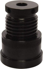 Gibraltar - 2-3/4" Base Diam, 2-1/8 to 3-1/8" Height Range, Support Screw Jack - 40,000 Lb Min Capacity - Exact Tool & Supply