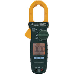 Greenlee - Clamp Meters; Clamp Meter Type: Voltage ; Measures: Capacitance; Current; Frequency; Resistance; Voltage; Continuity; Diode Test ; Jaw Style: Clamp On ; Jaw Capacity (Decimal Inch): 1.1800 ; CAT Rating: CAT III; CAT IV ; Maximum DC Voltage: 600 - Exact Tool & Supply