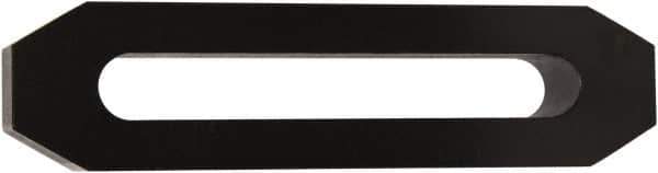 Gibraltar - 3/4" Stud, Steel, Adjustable & Self-Positioning Strap Clamp - 8" Long, 2" Wide, 1-1/4" High, 1-3/8" Heel to Stud Center - Exact Tool & Supply