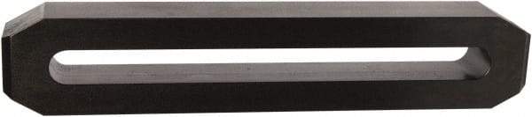 Gibraltar - 3/4" Stud, Steel, Adjustable & Self-Positioning Strap Clamp - 12" Long, 2-1/4" Wide, 1-1/2" High, 1-3/8" Heel to Stud Center - Exact Tool & Supply