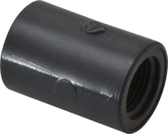Value Collection - 3/8" PVC Plastic Pipe Coupling - Schedule 80, FIPT x FIPT End Connections - Exact Tool & Supply