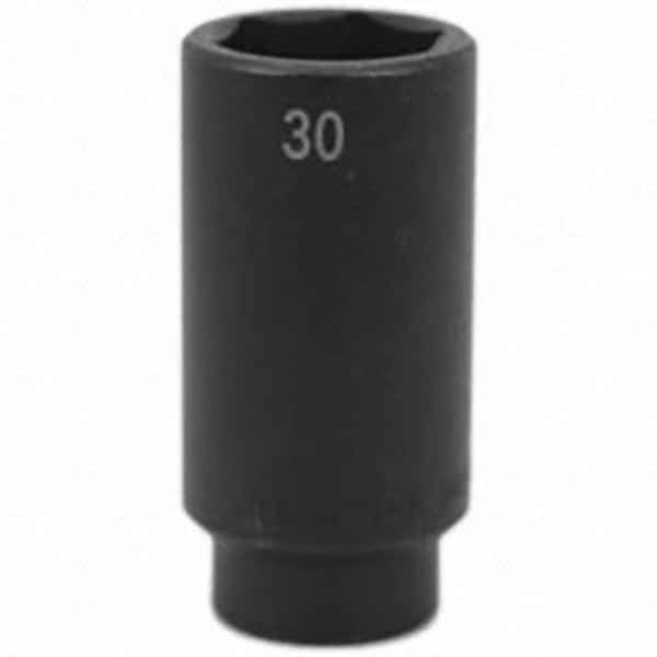 SK - Impact Socket - 1/2"DR 30MM DEEP IMPACT SOCKET - Exact Tool & Supply