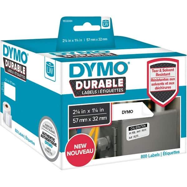 Dymo - Labels, Ribbons & Tapes Type: Multi-Purpose Label Color: White - Exact Tool & Supply
