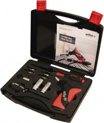 Wiha - 12 Piece Torque Tire Pressure Mounting Kit - Comes in Molded Case - Exact Tool & Supply