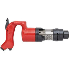Chicago Pneumatic - 2,750 BPM, 1" Stoke Length, Pneumatic Chipping Hammer - 28 CFM, 3/8 NPT - Exact Tool & Supply