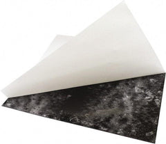 Value Collection - 12" Long, 12" Wide, Buna-N Rubber Foam Sheet - 35 to 45 Durometer, Black, -30 to 220°F, 800 psi Tensile Strength, Adhesive Backing - Exact Tool & Supply
