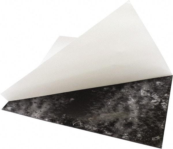 Value Collection - 12" Long, 12" Wide, Buna-N Rubber Foam Sheet - 35 to 45 Durometer, Black, -30 to 220°F, 800 psi Tensile Strength, Adhesive Backing - Exact Tool & Supply