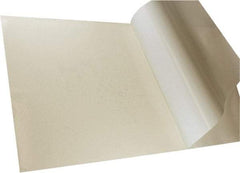 Value Collection - 24" Long, 12" Wide, Buna-N Rubber Foam Sheet - 50 to 60 Durometer, White, -30 to 220°F, 1,000 psi Tensile Strength, Adhesive Backing - Exact Tool & Supply