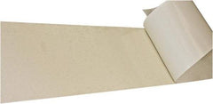 Value Collection - 1/8" Thick x 6" Wide x 36" Long, Adhesive Backed Buna-N Rubber Strip - Stock Length, 60 Shore A Durometer, 1,000 psi Tensile Strength, -30 to 220°F, White - Exact Tool & Supply