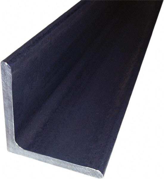 Made in USA - Angle Iron Material Specification: A36 Wall Thickness (Inch): 1/4 - Exact Tool & Supply