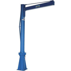 Vestil - 1,000 Lb Load Capacity, Steel Jib Crane - 6' Span - Exact Tool & Supply