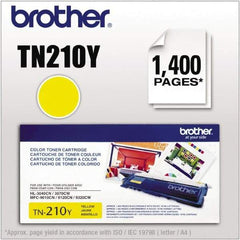 Brother - Yellow Toner Cartridge - Use with Brother HL-3040CN, 3045CN, 3070CW, 3075CW, MFC-9010CN, 9120CN, 9125CN, 9320CW, 9325CW - Exact Tool & Supply
