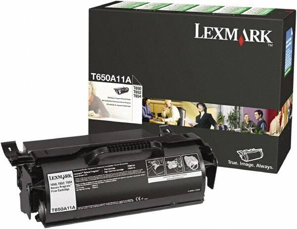 Lexmark - Black Toner Cartridge - Use with Lexmark T650dn, T650dtn, T650n, T652dn, T652dtn, T652n, T654dn, T654dtn, T654n, T656dne - Exact Tool & Supply