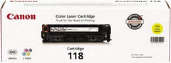 Canon - Yellow Toner Cartridge - Use with Canon imageCLASS LBP7200Cdn, LBP7660Cdn, MF8350Cdn, MF8380Cdw, MF8580Cdw - Exact Tool & Supply