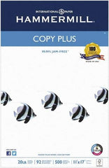 Hammermill - White Copy Paper - Use with Laser Printers, Copiers, Fax Machines, Multifunction Machines - Exact Tool & Supply
