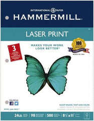 Hammermill - White Copy Paper - Use with Laser Printers, Copiers - Exact Tool & Supply