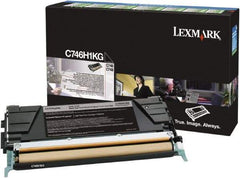 Lexmark - Black Toner Cartridge - Use with Lexmark C746, C748 - Exact Tool & Supply