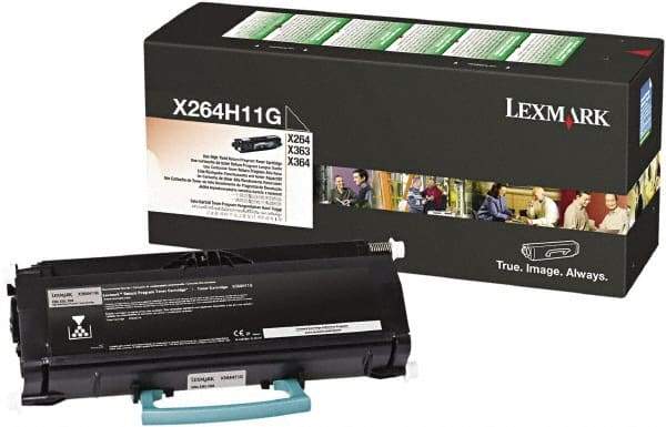 Lexmark - Black Toner Cartridge - Use with Lexmark X264, X364 - Exact Tool & Supply