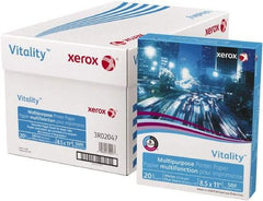 Xerox - White Copy Paper - Use with Copiers, Typewriters, Printers, Fax Machines - Exact Tool & Supply