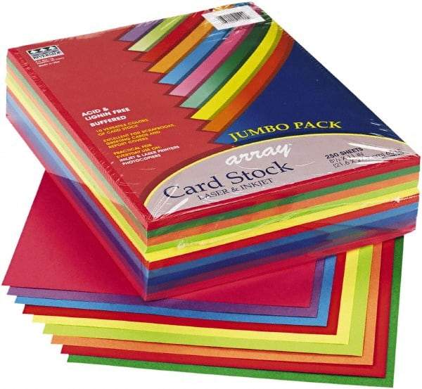 Pacon - Assorted Colors Copy Paper - Use with Copiers, Inkjet & Laser Printers & Typewriters - Exact Tool & Supply