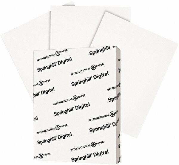 Springhill - White Copy Paper - Use with High Speed Copiers, Laser Printers, Offset Duplicators - Exact Tool & Supply