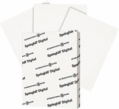 Springhill - White Copy Paper - Use with High Speed Copiers, Laser Printers, Offset Duplicators - Exact Tool & Supply